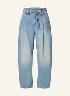 Boss Jeansy Barrel Pleated Barrel blau - BOSS - Spodnie damskie - miniaturka - grafika 1