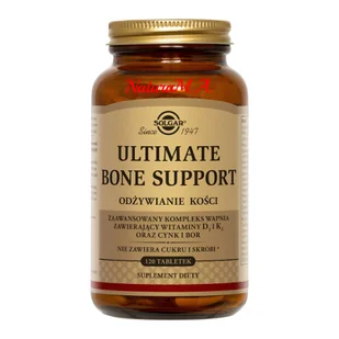 Solgar Ultimate Bone Support 120 tabletek - Witaminy i minerały - miniaturka - grafika 1