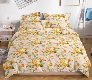 Cotton World Pościel flanelowa 220x200 3cz FLAUB03 - Pościel - miniaturka - grafika 1
