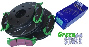 Przednie klocki GreenStuff + NACINANE tarcze hamulcowe EBC seria USR Chevrolet Tahoe 2000-2006 - Tarcze hamulcowe - miniaturka - grafika 14