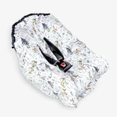 Otulacze - ALBERO MIO Otulacz do fotelika Skandynawski las F002 - miniaturka - grafika 1