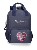 Plecaki - Pepe Jeans Plecak w kolorze niebieskim - 30 x 40 x 13 cm - miniaturka - grafika 1