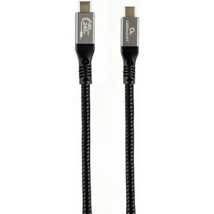 Kabel USB-C - USB-C CABLEXPERT 240W 1.5 m Czarny - Kable USB - miniaturka - grafika 1