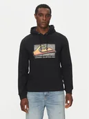 Bluzy męskie - Quiksilver Bluza EQYFT05094 Czarny Regular Fit - miniaturka - grafika 1