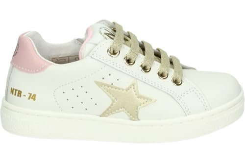 Naturino Pinn Zip, buty dla dziewczynek i dziewcząt, Kolor biały, 29 EU