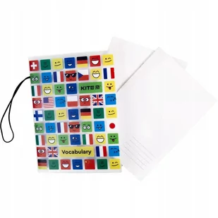 ZESZYT A5 DO SŁÓWEK OKŁADKA PLASTIK 2*24 KITE - Zeszyty szkolne - miniaturka - grafika 1