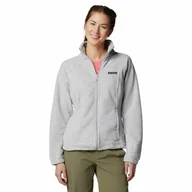 Bluzy damskie - Damska bluza polarowa Columbia Benton Springs Full Zip cirrus grey - M - miniaturka - grafika 1