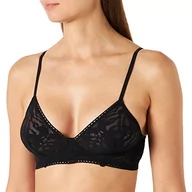 Biustonosze - Calvin Klein Damski biustonosz bez podszewki, Czarny, XS - miniaturka - grafika 1