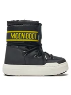 Buty dla chłopców - Moon Boot Śniegowce Junior Park Boot 80D3440020 Czarny - miniaturka - grafika 1