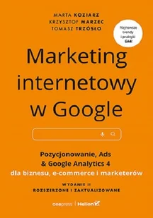 Marketing internetowy w Google. Pozycjonowanie, Ads & Google Analytics 4 dla biznesu, e-commerce, marketerów - Marketing - miniaturka - grafika 1