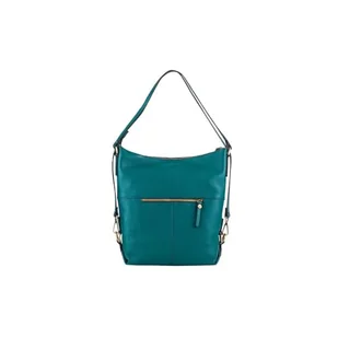 Think 7000 damska torba na ramię, z podszewką tekstylną, petrol, petrol 7000 - Torebki damskie - miniaturka - grafika 1