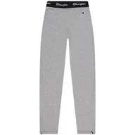Spodnie sportowe damskie - Spodnie treningowe damskie Champion Wmns Script Logo Waist Zip Detail Leggings - miniaturka - grafika 1