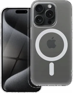 OEM Futerał FROST MAG COVER kompatybilny z MagSafe do IPHONE 11 Pro Max transparentny - Etui i futerały do telefonów - miniaturka - grafika 1