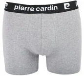 Majtki męskie - Bokserki Pierre Cardin szare bawełna xxl - miniaturka - grafika 1