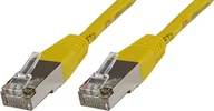 Patchcordy - MicroConnect RJ-45/RJ-45 kat.6 F/UTP Żołty 20m STP620Y - miniaturka - grafika 1