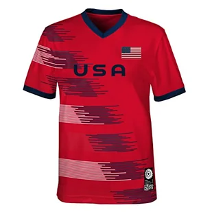 FIFA Oficjalna damska koszulka drużynowa Mistrzostwa Świata w Piłce Nożnej 2023, USA T-Shirt (opakowanie 1 szt.) - Koszulki i topy damskie - miniaturka - grafika 1