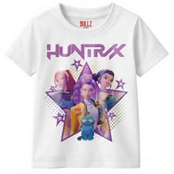 Moda i Uroda OUTLET - Koszulka biała dziecięca KPopowe Łowczynie Demonów Huntrix Saja r. 122 - miniaturka - grafika 1