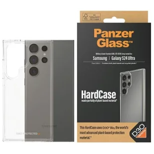 Etui PanzerGlass HardCase z D3O® Bio i certyfikatem Military Grade na Samsung Galaxy S24 Ultra - przezroczyste - Etui i futerały do telefonów - miniaturka - grafika 1