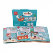 Zabawki kreatywne - Teczka małego artysty z 3 książeczkami Apli Kids - Piraci - miniaturka - grafika 1