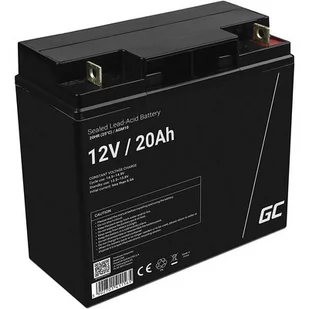Green Cell akumulator żelowy AGM 12V 20Ah AGM10 - Baterie do zasilaczy awaryjnych UPS - miniaturka - grafika 1