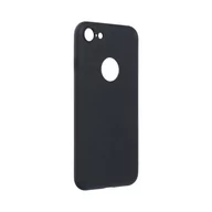 Etui i futerały do telefonów - Forcell Futerał SOFT do IPHONE 7 czarny - miniaturka - grafika 1