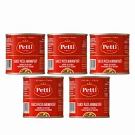 Pasztet i przetwory mięsne - Sos do pizzy zestaw 5x200 g - Petti - miniaturka - grafika 1