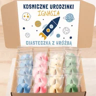 Przekąski dla dzieci - ZESTAW Ciasteczka z Wróżbą Na Dziecięce Urodzinki Kosmos 20 szt. - miniaturka - grafika 1