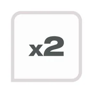 Złącza, przejściówki, adaptery - Wtyk antenowy typ F 2szt. LEXMAN - miniaturka - grafika 1