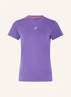 Koszulki i topy damskie - Asics Koszulka Do Biegania Road Seamless Ss lila - ASICS - miniaturka - grafika 1