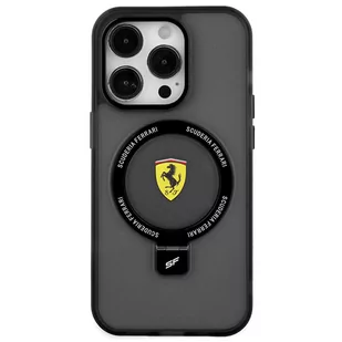 Ferrari FEHMP15MUSCAK iPhone 15 Plus / 14 Plus 6.7" czarny/black hardcase Ring Stand 2023 Collection MagSafe - Etui i futerały do telefonów - miniaturka - grafika 2
