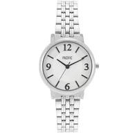 Zegarki damskie - Srebrny damski klasyczny zegarek PACIFIC X6147-05 - miniaturka - grafika 1