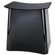 Pojemniki łazienkowe - Wenko Pojemnik na pranie z siedziskiem PLUS 2w1 czarny B07XTFHWH1 - miniaturka - grafika 1