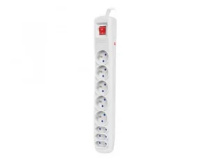 Armac Listwa zasilająca ARC8 5m 5x 230V PL 3x Europlug szara ARC8/50/SZ - Listwy zasilające - miniaturka - grafika 1
