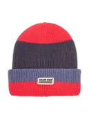 Czapki dla dzieci - Color Kids Czapka beanie w kolorze fioletowo-różowym - miniaturka - grafika 1