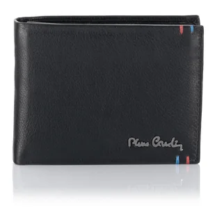 Portfel męski Pierre Cardin z przeszyciami YS606 8806 - Portfele - miniaturka - grafika 1