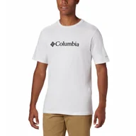 Koszulki sportowe męskie - Koszulka Columbia CSC Basic Logo Tee Rozmiar: XXL / Kolor: biały - miniaturka - grafika 1