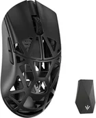 Myszki - WLMouse Beast X Max Solid Sides Gaming Maus, Omron Optical Switches - czarny MAXHEI-O-SHIXIN - miniaturka - grafika 1