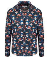 Koszule męskie - Męska koszula w MIKOŁAJE slim fit dopasowana-41/42 - miniaturka - grafika 1
