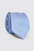 Krawaty i muchy męskie - Niebieski krawat w strukturę 00043A70SLA - miniaturka - grafika 1