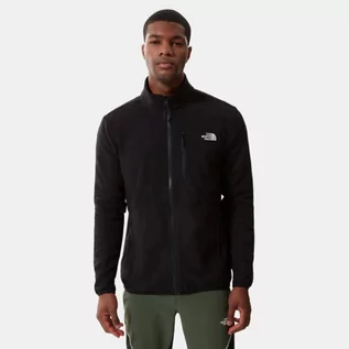 Bluzy męskie - Polar męski The North Face Glacier Pro Full Zip black - XL - grafika 1