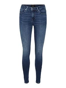 bestseller a/s damskie spodnie jeansowe, niebieski (Dark Blue Denim), (M) W / 34L - Spodnie damskie - miniaturka - grafika 1