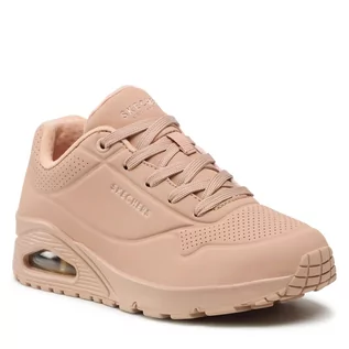 Sneakersy damskie - SKECHERS Uno-Stand on Air 73690-SND Beżowe 40 73690-SND - grafika 1