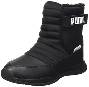 PUMA Unisex buty dziecięce Nieve WTR Ac Ps Sneaker, Puma Czarny - 32 EU - Buty dla dziewczynek - miniaturka - grafika 1