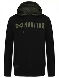 BLUZA WĘDKARSKA NAVITAS CORE BLACK HOODY R. M - Inne akcesoria dla wędkarzy - miniaturka - grafika 1