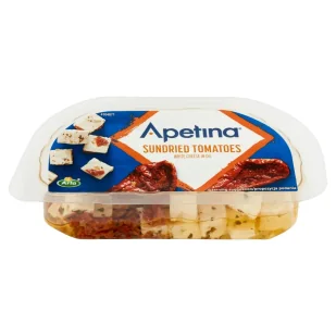 Apetina - Ser typu śródziemnomorskiego w zalewie olejowej z suszonymi pomidorami. - Sery - miniaturka - grafika 1