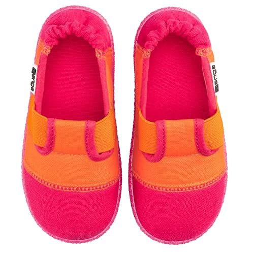 Nanga Buty dziecięce - kapcie KLETTE 2.0 różowe pomarańczowe, pomarańczowy różowy, 26 EU