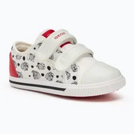 Trampki damskie - Buty dziecięce Geox Kilwi white/red - miniaturka - grafika 1
