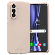 Etui i futerały do telefonów - Etui Mercury Silicone do Samsung Galaxy A36 różowo-piaskowy - miniaturka - grafika 1