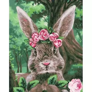 Twoje Hobby Malowanie po numerach - Króliczek 40x50cm - Malowanie po numerach - miniaturka - grafika 1