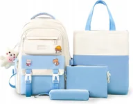 Nerki - Plecak Szkolny Tornister Kompletny Zestaw Torba Na Ramię Saszetka Piórnik - miniaturka - grafika 1